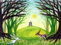 Tiny Deer in Faeryland